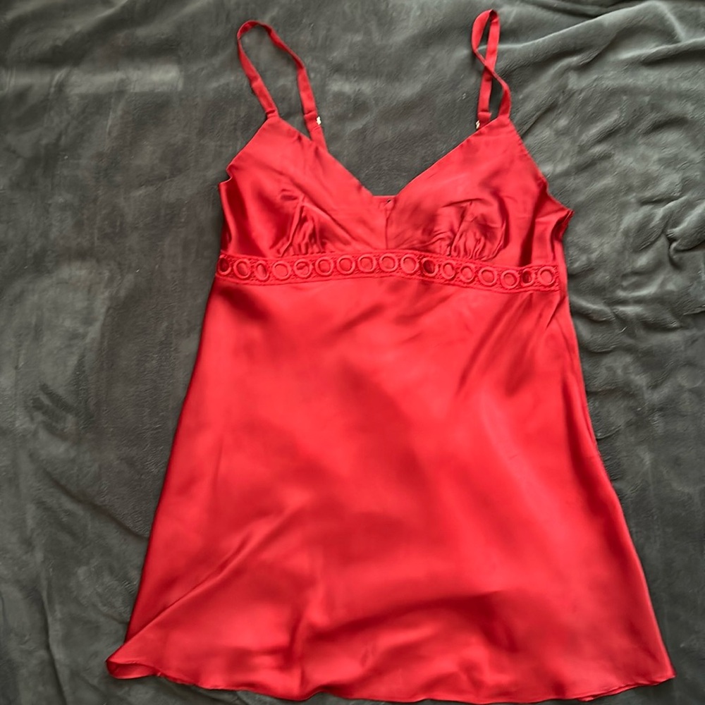 Red Jones New York Lingerie Size Large